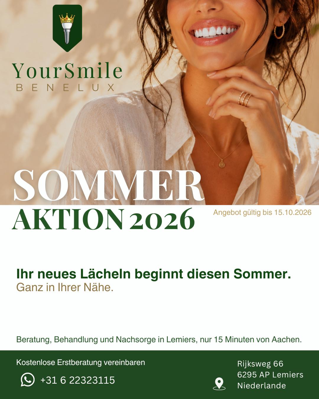 Instagram Post Deutsch: Sommer Aktion 2026